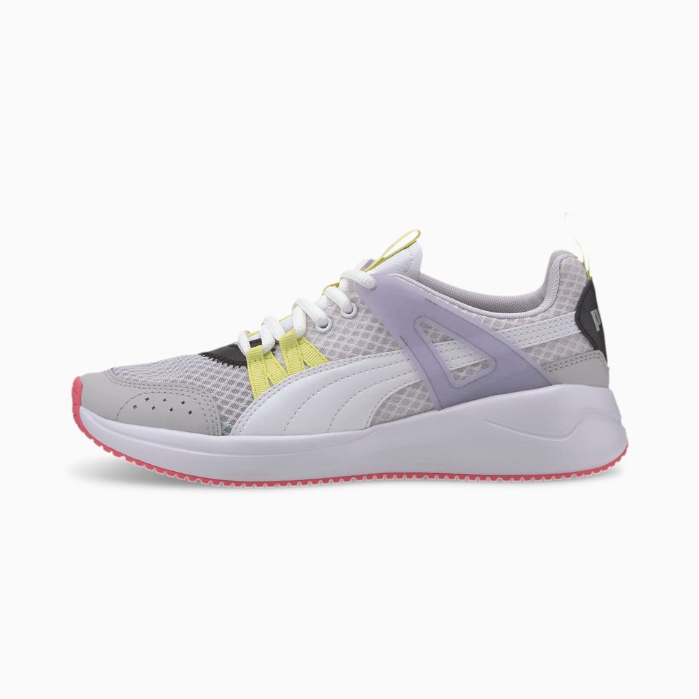 Puma Nuage Run Cage Nyári Női Edzőcipő - Fehér/Lila ( Hungary - RTWYA2386 )